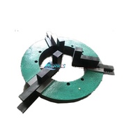 Mandrins de soudage modèle WP300, serrage 300 mm de diamètre, mandrin de soudage auto-centrant à 3 mâchoires, 4 mâchoires