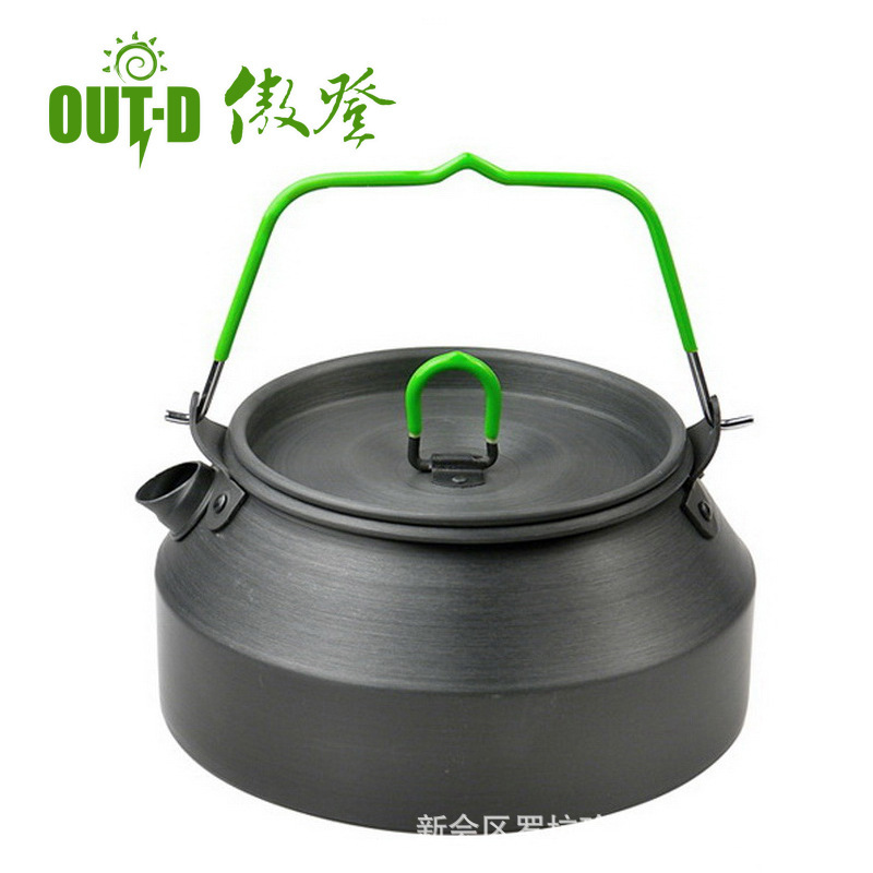 Pot simple noir anodisé dur