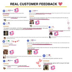 Honorhair Extensioni per Capelli con Nastro Adesivo all'Ingrosso, 100% Capelli Cinesi di Un Donatore, Doppia Trama, Extension Adesive a Nastro - Product Image 6