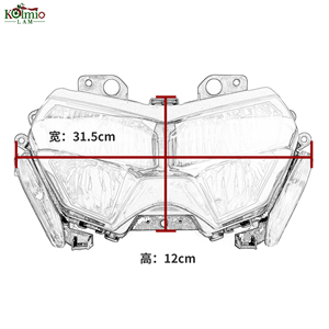 KOLMIO-LAM Adapté aux motos <span class=keywords><strong>Kawasaki</strong></span> Z900 2020-2024, phare avant à LED, ensemble de phares, Z <span class=keywords><strong>900</strong></span> ZR900, accessoire de phare - Product Image 2