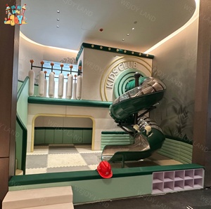 Équipement <span class=keywords><strong>de</strong></span> jeux intérieur pour enfants, aire <span class=keywords><strong>de</strong></span> jeux pour bébés avec couleurs personnalisées, maisonnette pour enfants, équipement <span class=keywords><strong>de</strong></span> divertissement doux avec toboggan - Product Image 6