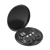 Offre Spéciale : Kit Adaptateur de Voyage Multifonction 6-en-1 avec Câble USB et Boîte de Rangement – Idéal pour les Déplacements