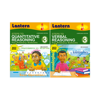 Personnalisé en couleur souple école anglais manuel lanterne étapes raisonnement quantitatif-afrique offset parfait reliure livre
