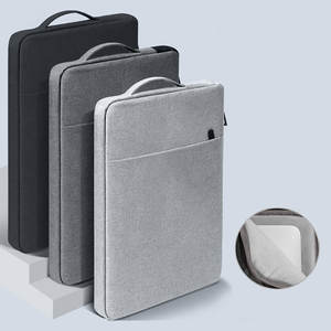 For Laudtec Polyester Laptop Sleeve Handbag <strong>Case</strong> Waterproof Zipper Portable Notebook Cover Business Shockproof <strong>Lap</strong> <strong>Top</strong> Bags for Wholesale OEM/ODM/Private Label - Product Image 1