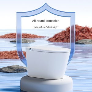 Nuovo Design automatico di un pezzo allungato intelligente intelligente bagno water water Smart Bidet WC WC con telecomando - Product Image 5