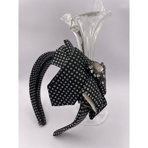 Bandeau pour cheveux en bijoux de fabrication italienne, bandeau élégant au design unique - Product Image 1