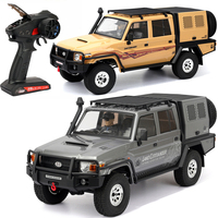 RGT EX86160 1/10ème 10CH Land Commander RC Voiture tout-terrain d'escalade 2.4G 4WD Diff Lock Crawler Pickup Truck avec treuil