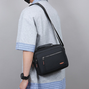 Sac à main pour homme personnalisé, style business décontracté, grande capacité, multi-compartiments, sacoche élégante, sac bandoulière - Product Image 5