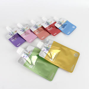 กระเป๋าพลาสติกสีสันสดใสกันความชื้นขนาด50มล. 250มล. โดยไม่ต้องจัดการบรรจุภัณฑ์เพื่อการดูแลส่วนบุคคล - Product Image 5