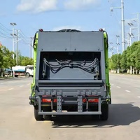 Camion compacteur de déchets Foton/Forland 4x2 de petite taille, camions compacteurs de déchets du Japon, camions compacteurs Dongfeng