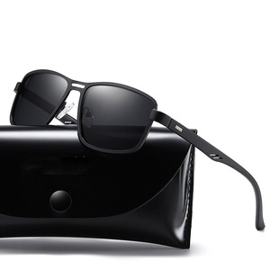 Nouvelles lunettes de soleil carrées de luxe pour hommes Vintage conduite lunettes de soleil nuances rétro <span class=keywords><strong>2023</strong></span> - Product Image 2