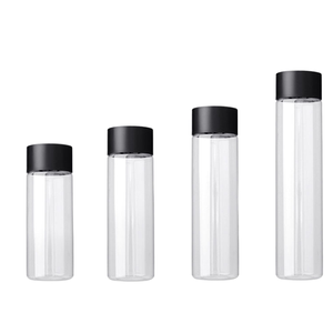 28mm Dia X125mm Plastic Pre Child Proof Screw Transparent PET <strong>Tubes</strong> Smoking Accessory Roll Paper Cigarettes <strong>Tubes</strong> - Product Image 1