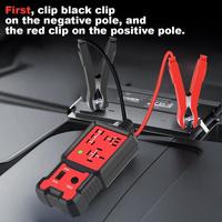 Testeur de relais de voiture à LED 12V, indicateur lumineux, testeur de batterie électronique automobile, accessoire automobile essentiel