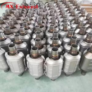 高性能欧<span class=keywords><strong>3</strong></span>通用三元催化转化器标准汽车排气系统汽车不锈钢1年 - Product Image 6