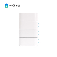 Station de recharge portable empilable à 12 emplacements avec PD 20W pour utilisation en extérieur, recharge d'ordinateurs portables et de téléphones