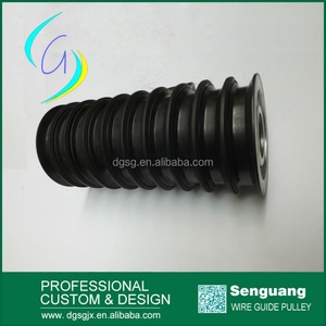 รอกนำสายพานแบน 350 ชิ้น เคลือบโครเมียมออกไซด์ อะลูมิเนียม/เหล็ก สำหรับการรีดลวด อะไหล่เครื่องรีดแบบกำหนดเองได้ตามความต้องการของลูกค้า (OEM) - Product Image 2