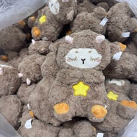 Ours en peluche super doux certifié CE/ASTM/CPC, respirant, rembourré en coton PP, lumineux, audio USB, en maille, lavable, cadeau d'anniversaire OEM ODM