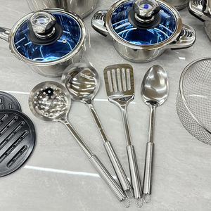 Ensemble <span class=keywords><strong>de</strong></span> Cuisson <span class=keywords><strong>de</strong></span> 50 Pièces en Acier Inoxydable – Casseroles, Marmites et Poêles – Fournisseur B2B International - Product Image 2