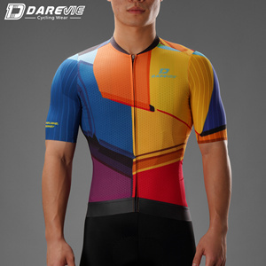 Maillot de cyclisme aérodynamique Darevie personnalisé pour homme et <span class=keywords><strong>femme</strong></span>, maillot de cyclisme à coupe aérodynamique - Product Image 2
