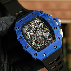 2026 New High Quality Luxury Men's <b>Mechanical</b> <b>Watch</b> Blue Case <b>Mechanical</b> <b>Watch</b> Designer RM Fashion <b>Watch</b> - Product Image 2