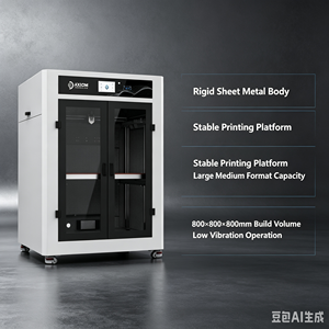 Imprimantes 3D de qualité industrielle de la série AX-H800 avec volume d'impression de 800x800x800 mm, connectivité WiFi/USB, compatibles avec les matériaux PLA - Product Image 5