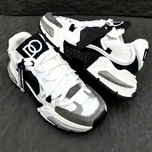 Baskets montantes décontractées de luxe rétro, chaussures de sport de créateur de haute qualité pour femmes et hommes, à lacets, légères et respirantes - Product Image 1
