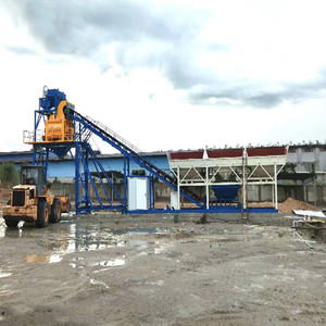 Planta Mezcladora de Concreto Seco Móvil de Instalación Rápida, Planta de Concreto Seco de Bajo Consumo Energético - Product Image 2