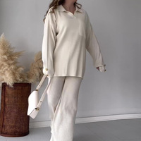 Logotipo personalizado invierno nuevo Otoño, sólido Crop Top dos piezas ropa de mujer 2 Set para tallas grandes 2 piezas con capucha/