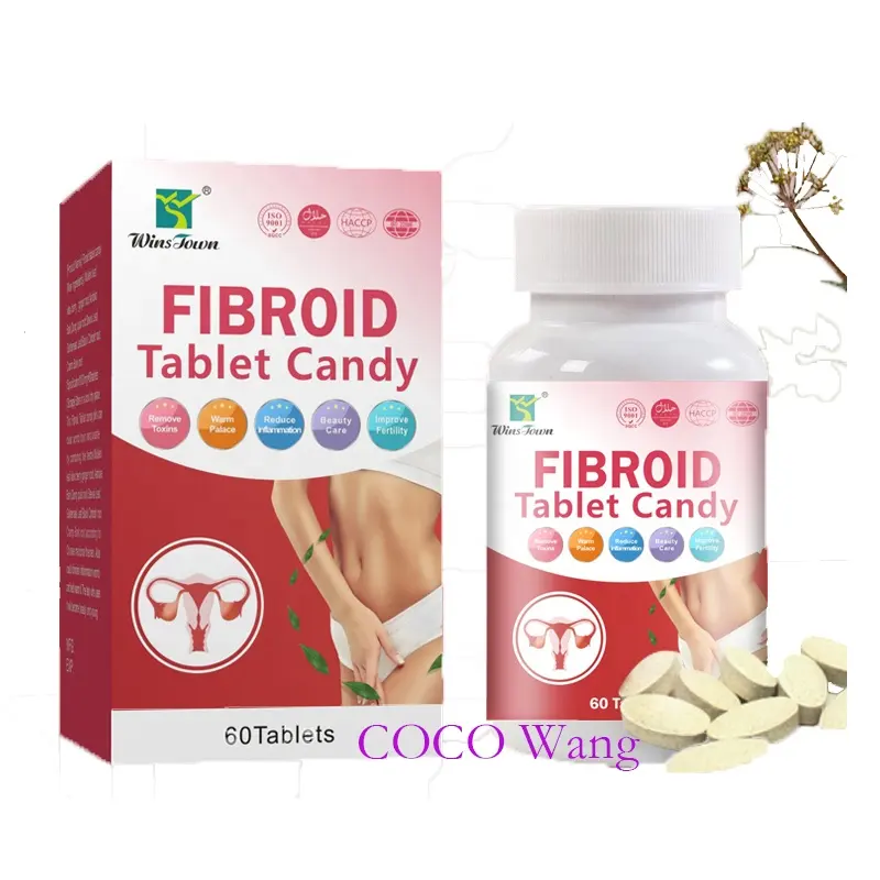 Winstown 100%Natural fibroid candy tablet woman fertility pills womb detox tablets female Healthy daily nutrition supplement