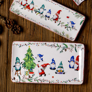 Factory-direct, High-quality Deer Christmas Tableware, Ceramic Tableware <b>Sets</b>, Holiday Event Rental Plates Bone China Coffee Pot - Product Image 3
