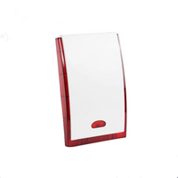 Alarme sirène stroboscopique ultra-forte 12V DC 118dB avec interrupteur inviolable N.C-Sirène de sécurité industrielle pour alarmes antivol