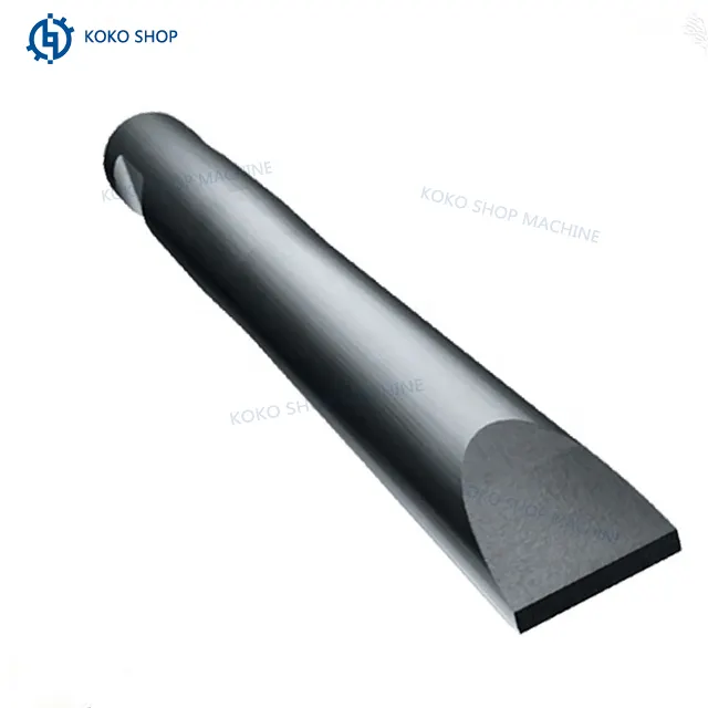 SB40 SB50 SB81 Chisel For Hydraulic Breaker Hammer Parts Flat Type Pyramid Type Moil Point Type