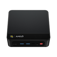 Mini PC Beelink SER5 PRO, AMD Ryzen 5 5625U 6C/12T, 16GB, SSD de 480GB, LAN de 2.5G, WiFi 6, BT5.4, Triple Pantalla, Oficina, Negocios