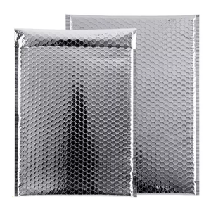 ES 100 cái 8 kích cỡ Bạc bong bóng Túi bưu phẩm nhựa bong bóng phong bì vận chuyển nhỏ gửi thư Túi độn bọt phong bì - Product Image 1