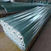 Maisons préfabriquées de luxe, tôles de toiture en fibre de verre, panneaux sandwich légers en polyuréthane, feuille transparente en FRP pour maison