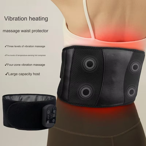 Geri ağrı kesici için Nowcozy akülü isıtma pedi, isı ile lomber masaj, ısıtmalı geri kemer karın isıtıcı bel desteği - Product Image 2