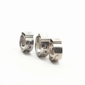 Bán buôn phần cứng ốc vít 5.8-23.5mm độ dày mỏng Clip tai duy nhất pex ống một Tai Ống cinch kẹp