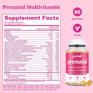 איכות גבוהה רב ויטמין אומגה 3 גומות עם ויטמין c d b6 ביוטין יודין תוסף מזון טרום לידתי - Product Image 2