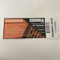 Étiquettes autocollantes imperméables pour pneus Étiquettes de vulcanisation de luxe en papier PVC vulcanisées à haute température personnalisées Rouleau rond d'étanchéité Étiquette de vulcanisation de luxe
