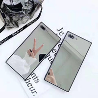 Coque de téléphone portable argent miroir de maquillage de luxe pour Iphone 13 XS Max 16 XS XR 15 14