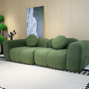 طقم أريكة حديثة قابلة للتحويل، قماش قابل للضغط معبأ بالتفريغ للفنادق وغرف المعيشة والمنازل، إسفنج مريح للنوم - Product Image 6