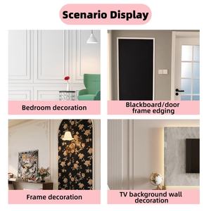 Bande <span class=keywords><strong>de</strong></span> moulage autocollante en PVC à peler et coller pour la décoration intérieure DIY - Product Image 5