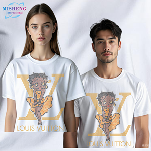 Transfert thermocollant en strass <span class=keywords><strong>Betty</strong></span> Girl, best-seller, transfert personnalisé en strass à chaud, design de t-shirt en strass, transfert thermique en strass - Product Image 4