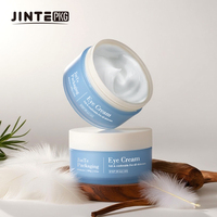 Récipient vide des pots en plastique 80ml PP d'emballage de soins de la peau avec couvercle à vis pour la crème