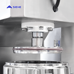 पूरी तरह से स्टेनलेस स्टील लैब उपकरण एक्सट्रूडर वैक्यूम हीटिंग कूलिंग टैंक 10l डबल ग्रहों मिक्सर - Product Image 6