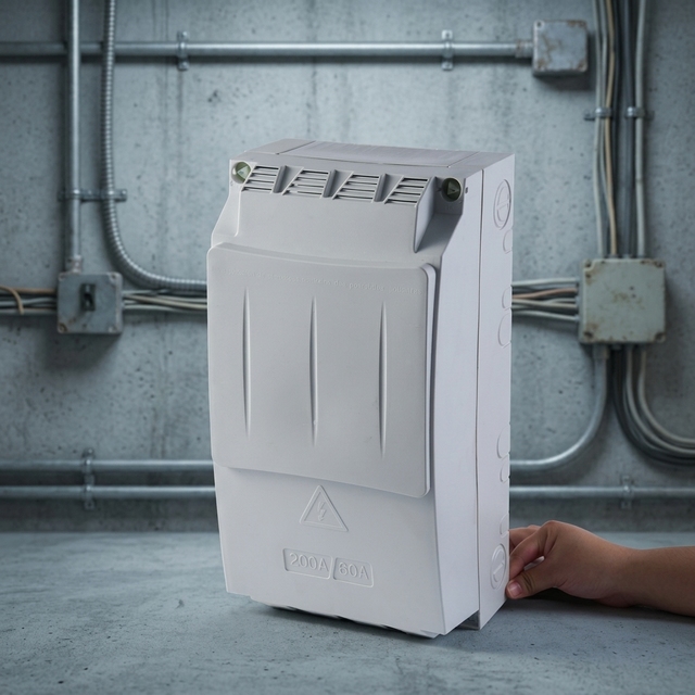 JUNW 200A/60A  New 4-Way 6-Way MCB Cable Branch Box fused Junction Type Distribution Box