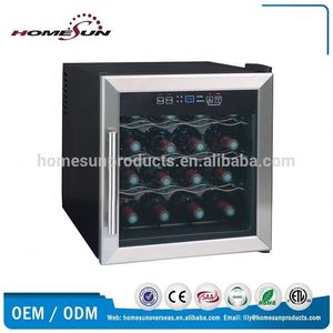 Cave à vin thermoélectrique compacte populaire ODM/OEM BCW-48 48 litres / 16 bouteilles - Product Image 6