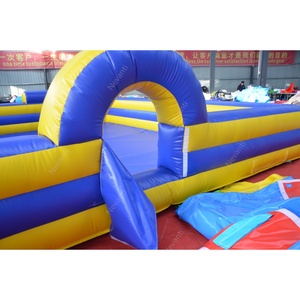 Extra Large Carré Bleu Jaune Gonflable Play Pit Enfants Commercial Ball Pit <span class=keywords><strong>Activités</strong></span> Intérieur Extérieur Fêtes Famille - Product Image 2