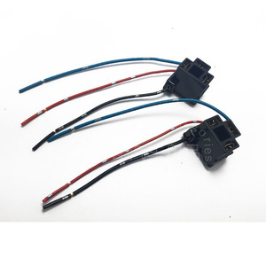 Presa per faro per auto <span class=keywords><strong>H4</strong></span>, base portalampada lontana e vicina spina a tre fili cavo di collegamento in filo di rame puro in plastica - Product Image 5