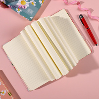 Carnet de notes personnalisé à fleurs pour écoliers, papeterie scolaire, 2994, 96 feuilles